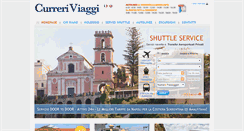 Desktop Screenshot of curreriviaggi.it